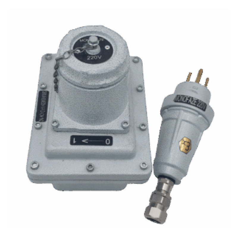 Antideflagrante Conector y Toma